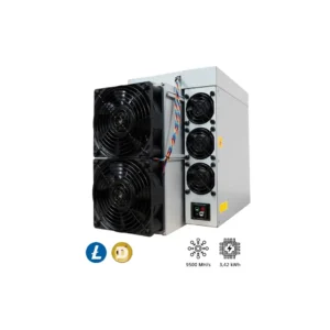 ASIC stroj na těžbu kryptoměn Litecoin a Dogecoin Antminer L7 9500 MH/s 3,42 kWh