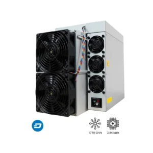 ASIC stroj na těžbu kryptoměny Dash Coin Antminer D9 1770G 1770 GH/s 2,839 kWh